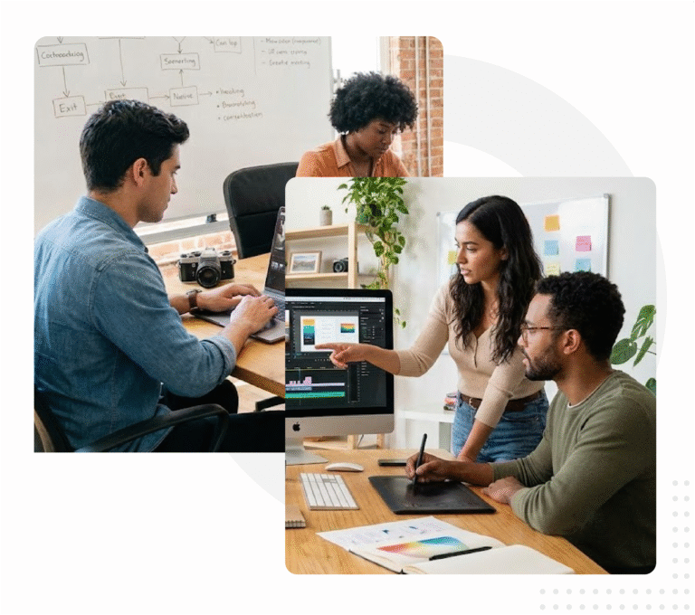 This image is how we work of softwareforcreators.com