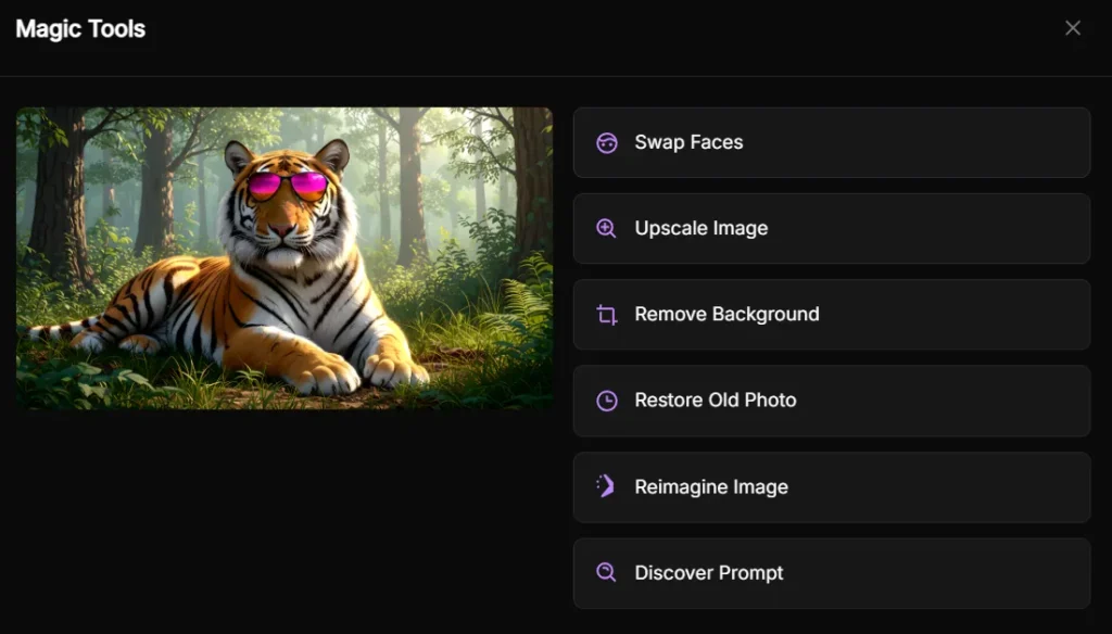 Artspace ai magic tools