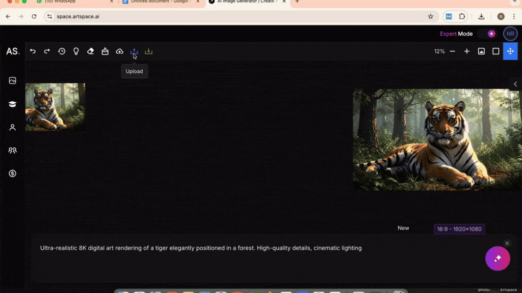 Artspace ai background remover