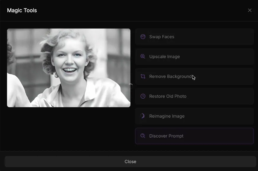 Artspace ai image to text